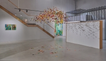 <p><strong>Installation View, <i>In Search of Eden</i>, Aisha Alabbar Gallery, Dubai, 2023</strong><br>
Hanging Installation <em>La Canopée</em> <br>Eden and Cactus Series																																				</p>